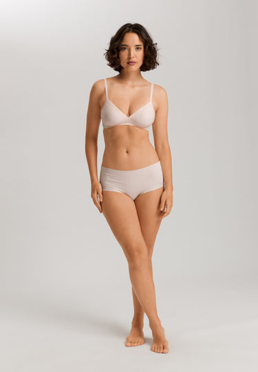 Invisible Cotton Cotton Blend Full Brief | Powder 71244-1381